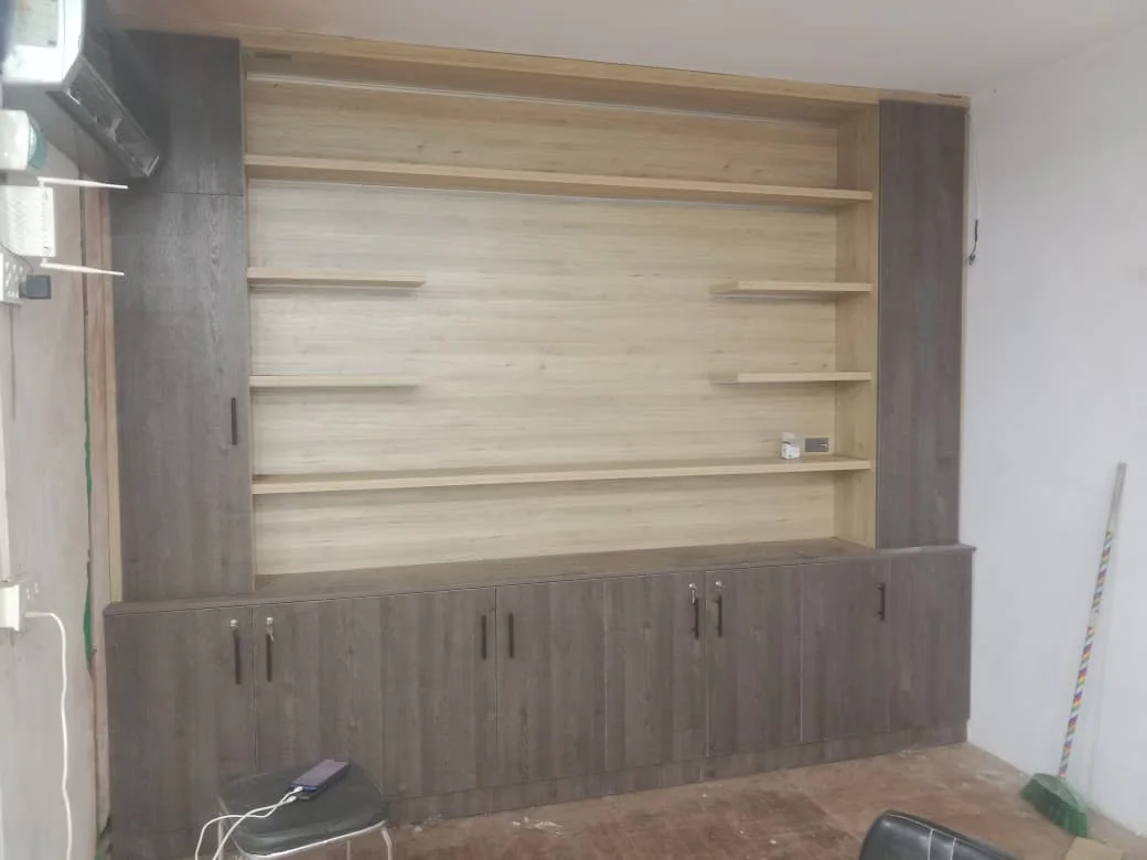 Console unit and storage cabnets