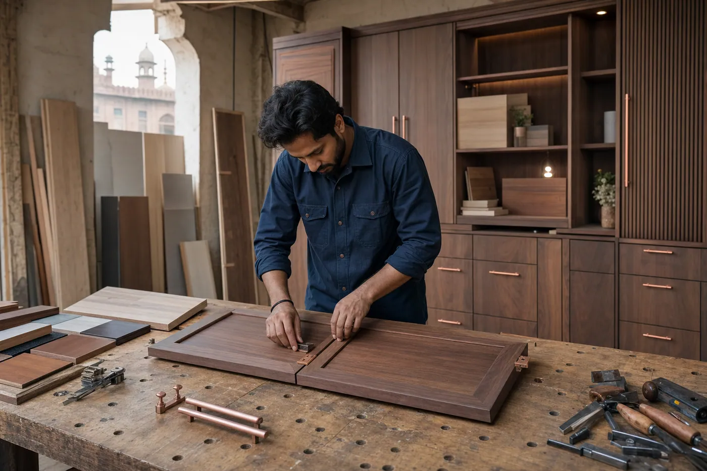 Furniture & Custom Woodwork concept visual