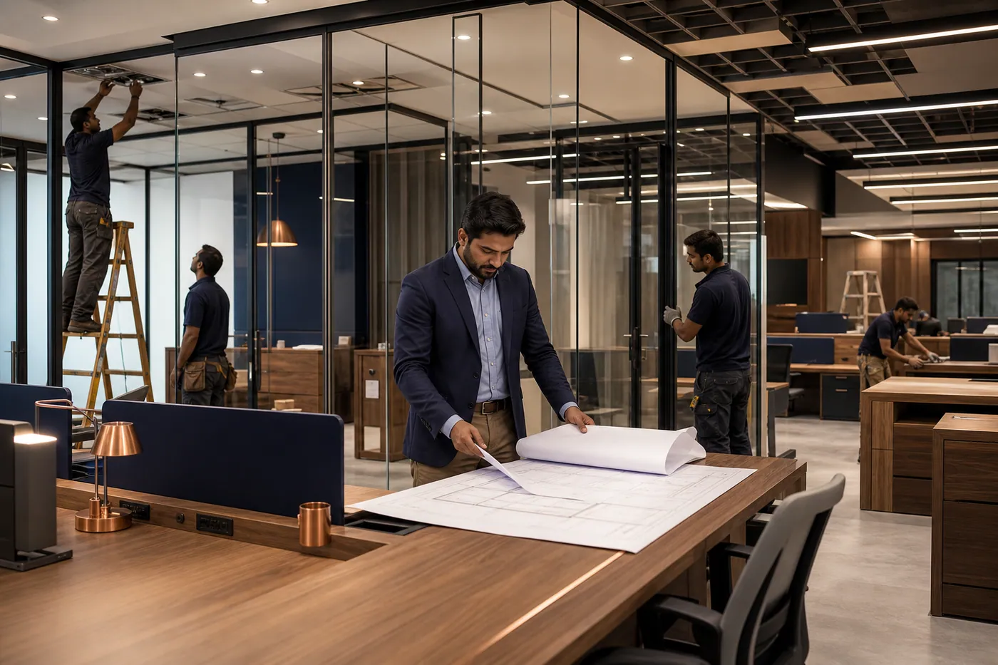 Office Renovation & Fit-Out concept visual